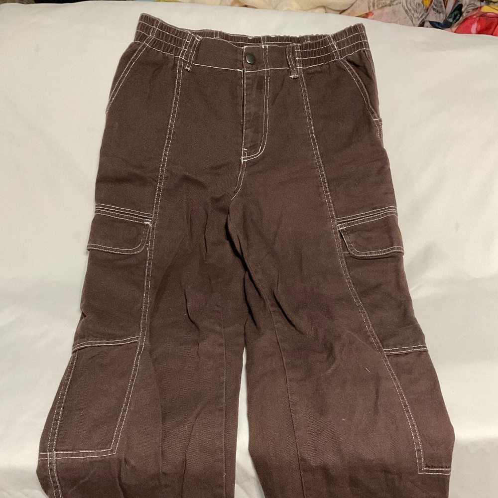 Hesperus brown painters pants size L.  W268